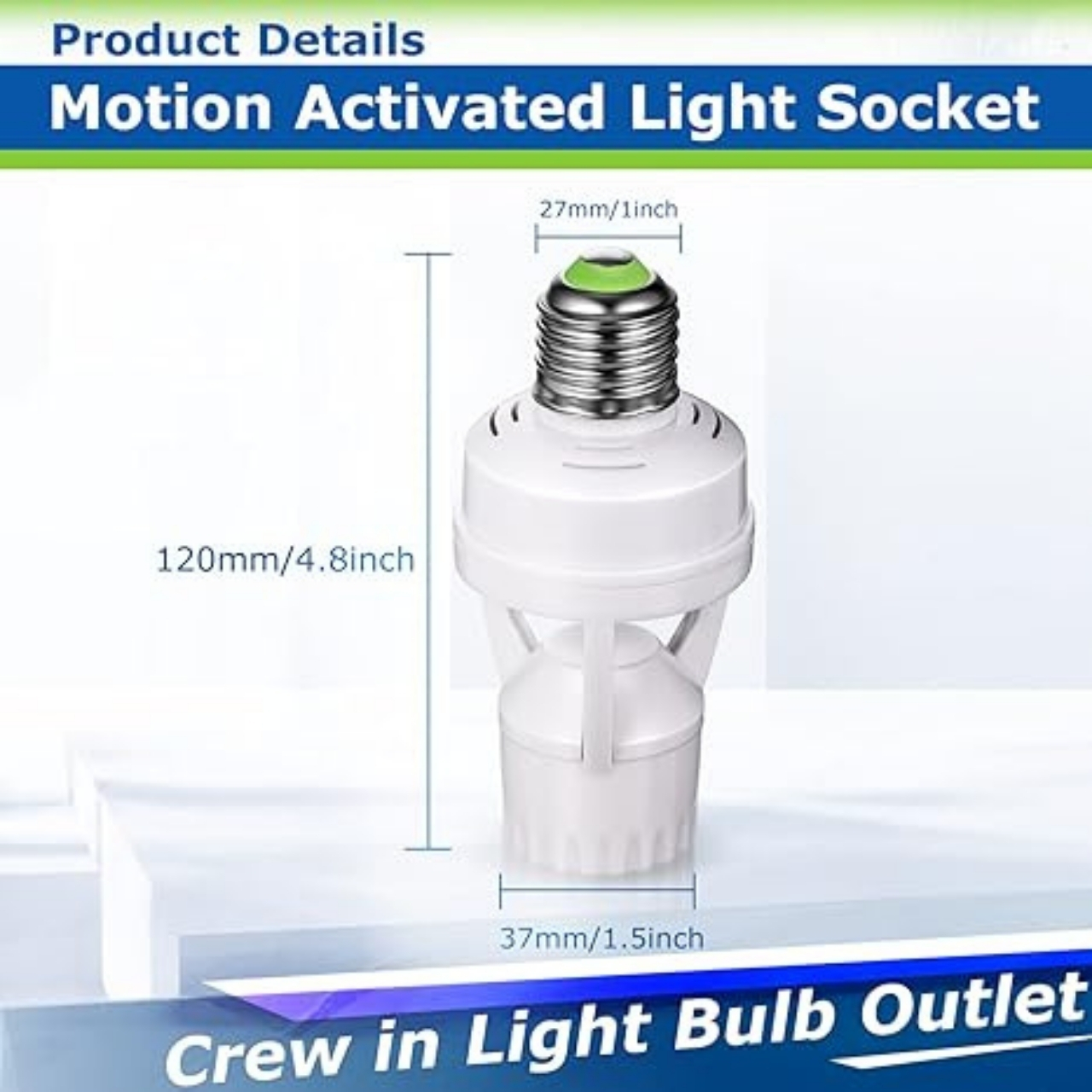 Bulb, nastavek za žarnico s senzorjem za gibanje (1+1 GRATIS ) - Image 7