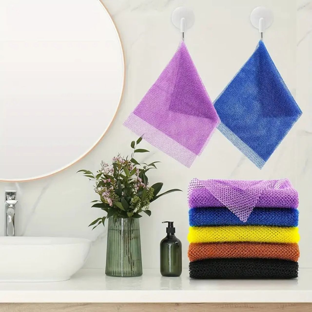 Hitro se suši, kar preprečuje nabiranje bakterij in neprijetnih vonjav.