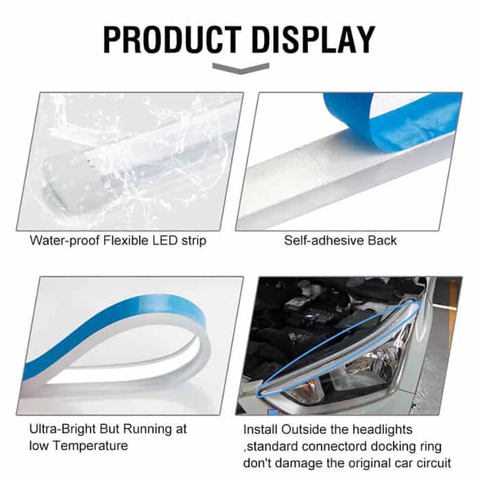 AngelLux, samolepljiv svetlobni trak z LED lučmi (2 kos.) - Image 6