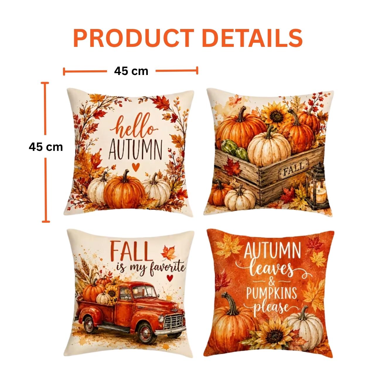 Prevleka za blazino z jesenskim motivom, AutumnPillows - Image 6