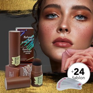 BROWSTAMP-TR, Set za oblikovanje obrvi z šablonami in pigmentom - Image 10