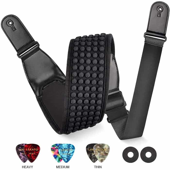 BassStrap, prilagodljiv pas za kitaro iz neoprena - Image 4