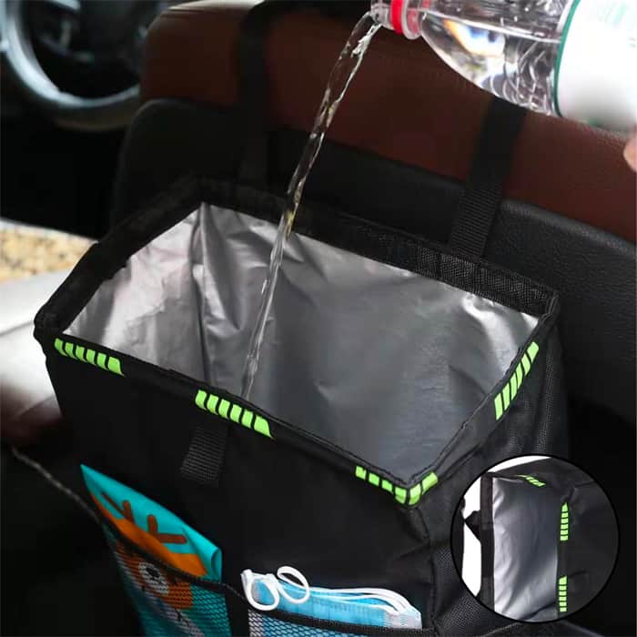 Bin4Car, 3v1 - organizator za avto, hladilna torba ali prostor za odlaganje smeti - Image 7