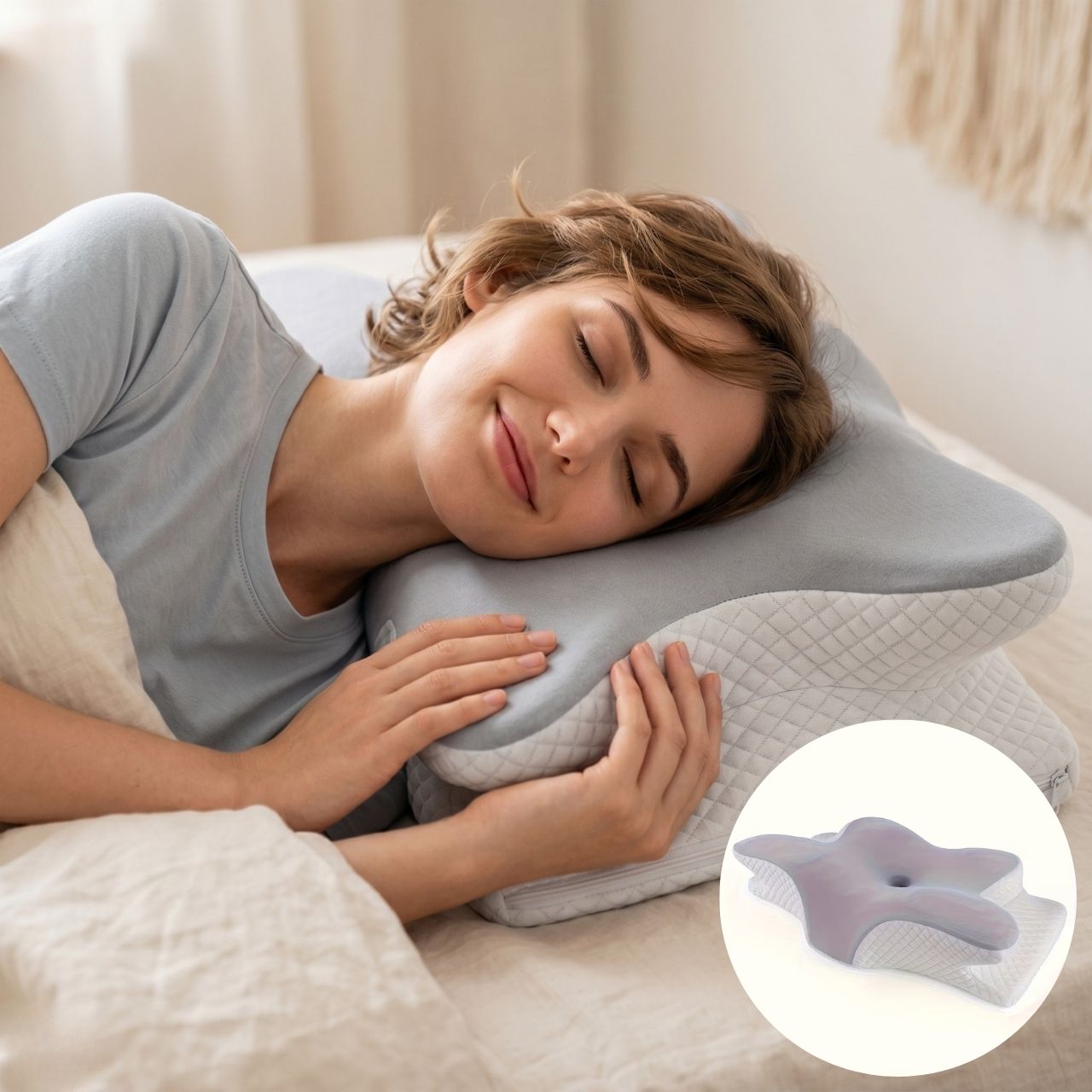 Ergonomski vzglavnik s spominsko peno, CervicalPillow - Image 10