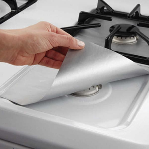 CleanCover, 4-delni komplet zaščit za plinske štedilnike - Image 2