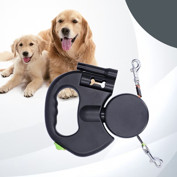 DDR-TST, Dvojni povodec za pse FlexiPaws - Image 10