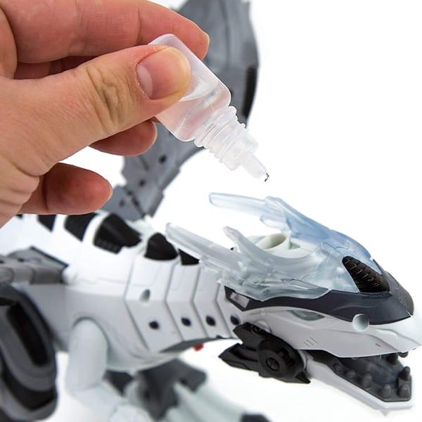 DinoStar, robot v obliki dinozavra, ki bruha vodno paro kot dim in ogenj, rjovi in se premika kot pravi dinozaver - Image 5