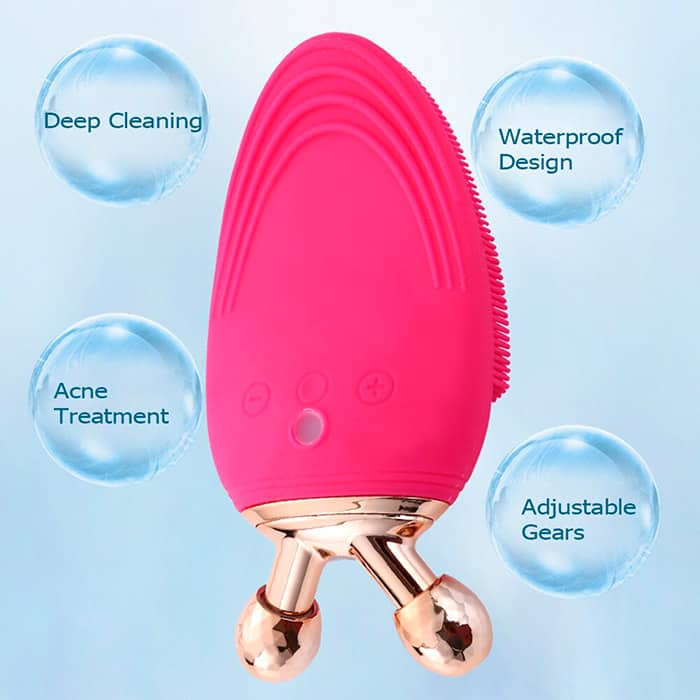 FacialBrush, sonična krtačka za čiščenje in masažo obraza - Image 5