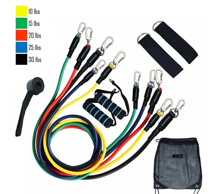 FitChick paket, fit do poletja s popolnim setom pripomočkov za vadbo doma - Image 3