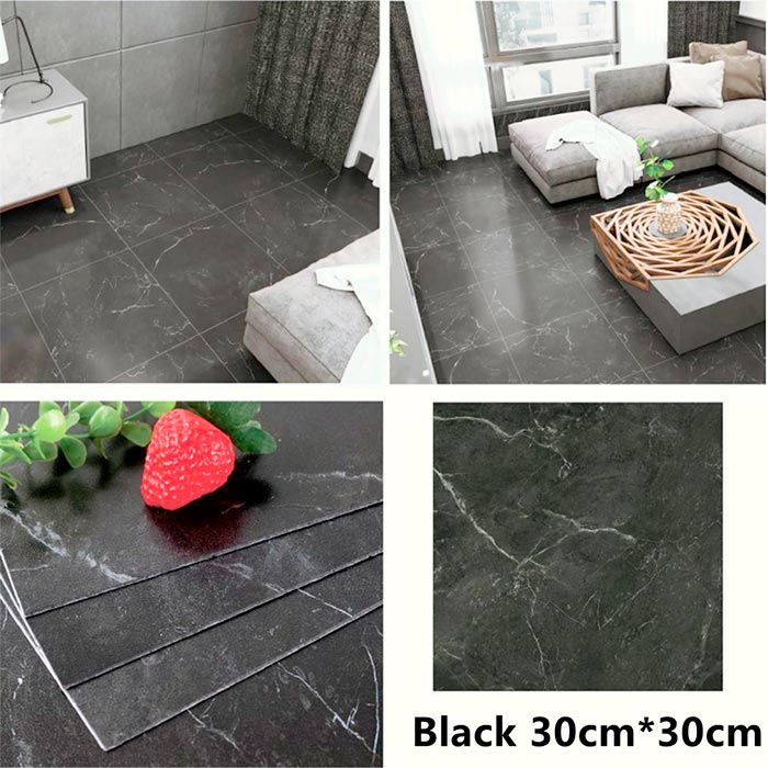 FloorMarble, talne ali stenske nalepke z videzom marmorja (10 kosov) - Image 8