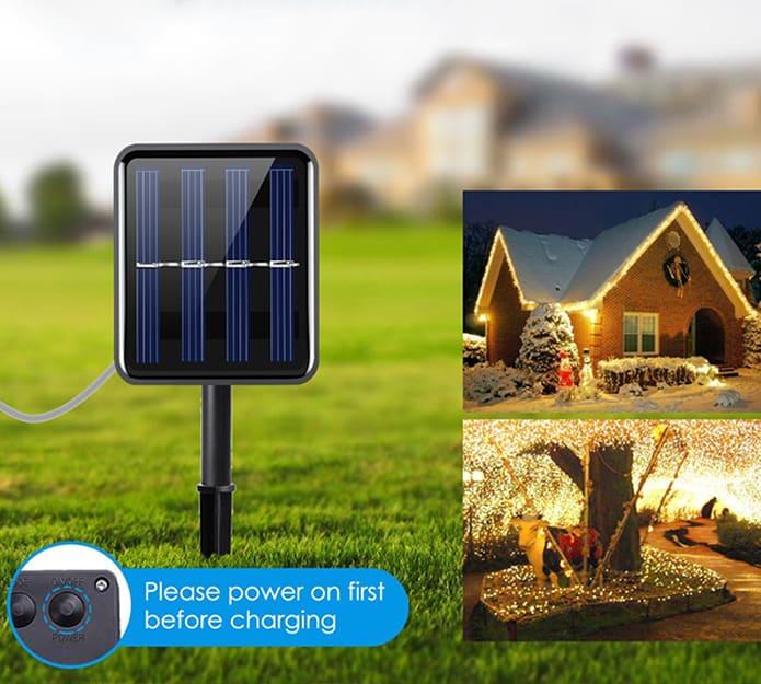 GardenSpirit, praznične LED lučke na solarno polnjenje - Image 2