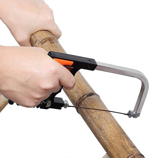HandsawPro, 12-delni univerzalni komplet z ročno žago in dodatnimi nastavki za rezanje lesa, plastike ali PVC cevi - Image 8