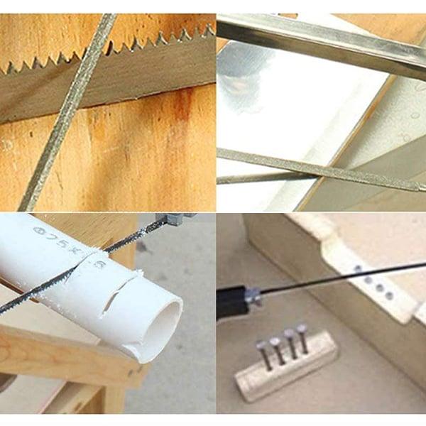 HandsawPro, 12-delni univerzalni komplet z ročno žago in dodatnimi nastavki za rezanje lesa, plastike ali PVC cevi - Image 9