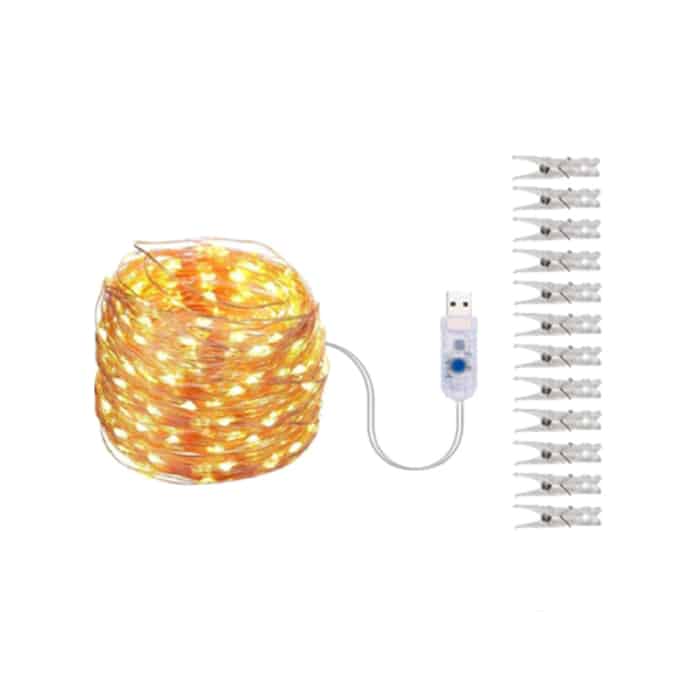 LedPhotos, dekorativne LED luči z dodanimi pritrjevalnimi sponkami - Image 1