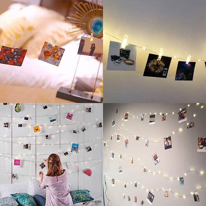 LedPhotos, dekorativne LED luči z dodanimi pritrjevalnimi sponkami - Image 6