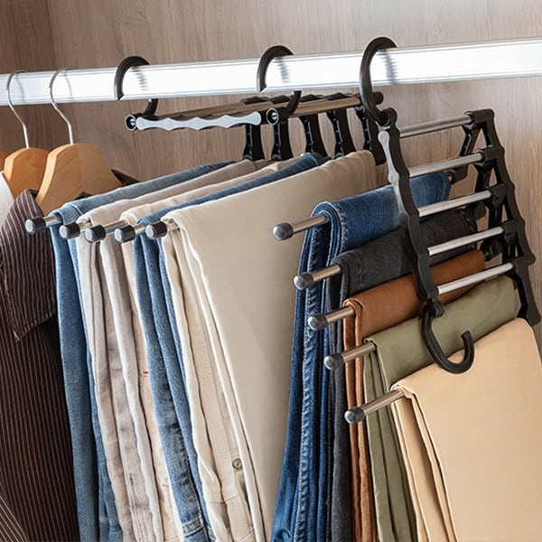 MultiHanger, večnamenski obešalnik 5v1, ki prihrani prostor v omari - Image 7