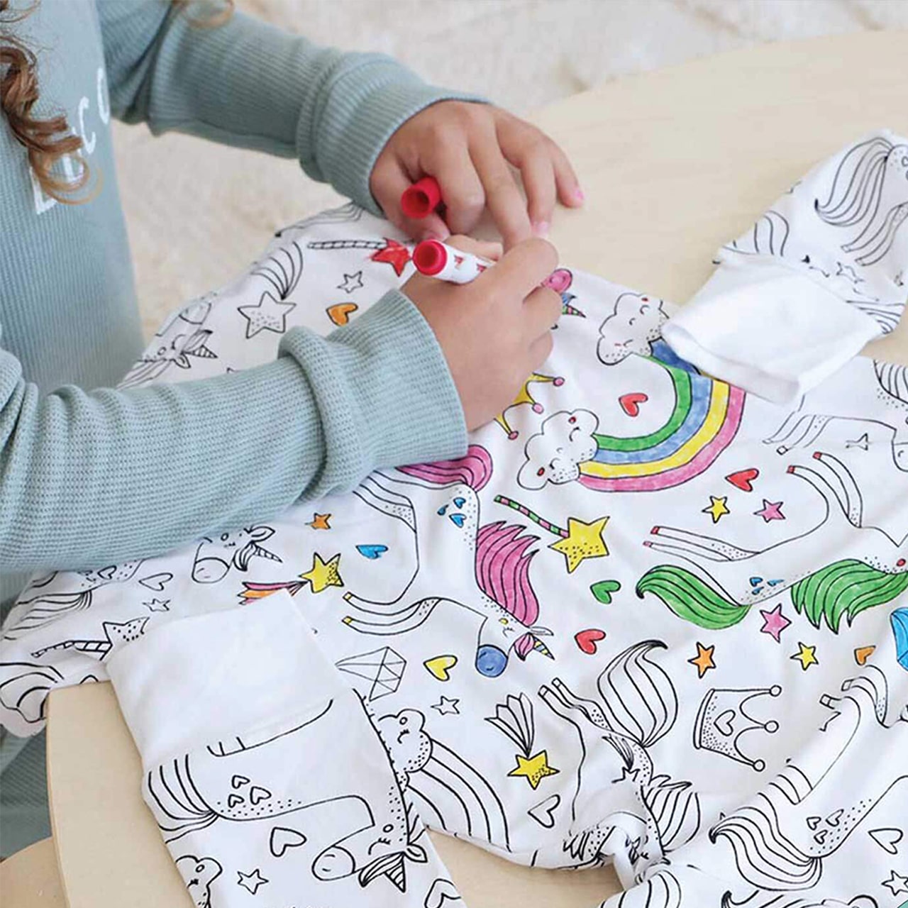 PajamaDIY, ustvarjalna otroška pižama, na katero rišeš - Image 5
