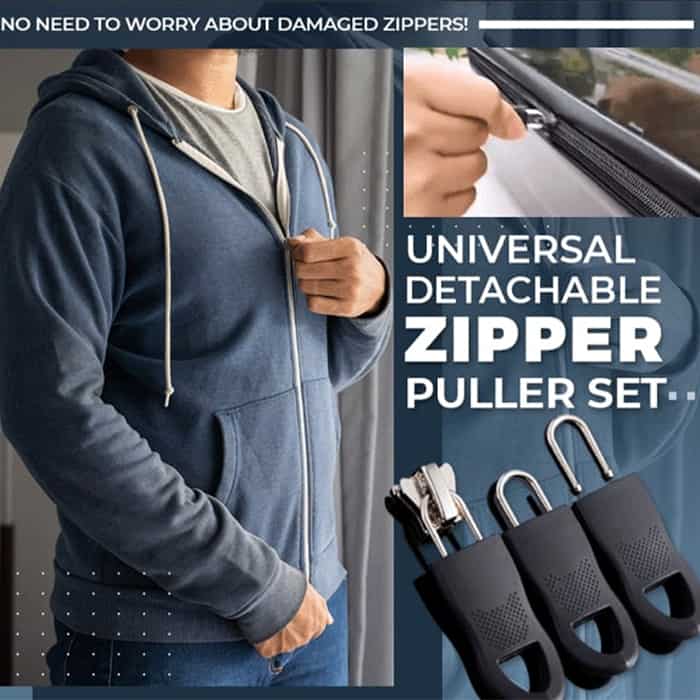 PullZipp, univerzalni nadomestni jezički za zadrgo (10 kos.) - Image 7
