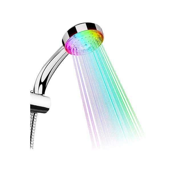 RainbowShower, LED ročna prha, ki spreminja barve med prhanjem - Image 2