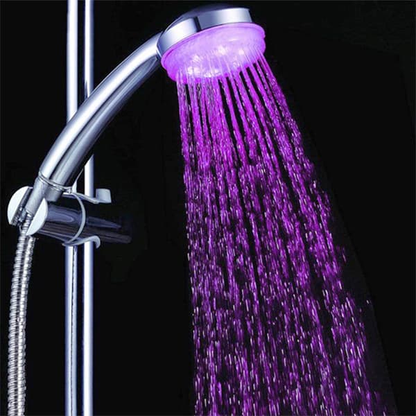 RainbowShower, LED ročna prha, ki spreminja barve med prhanjem - Image 7