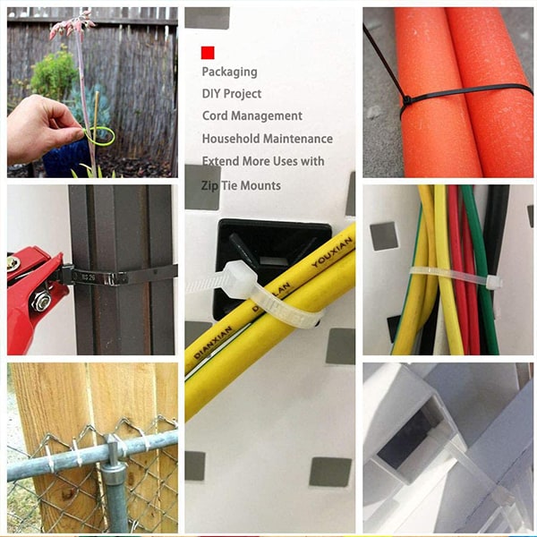 ReusableTies, kabelske vezice (100 kos.) za večkratno uporabo - Image 10