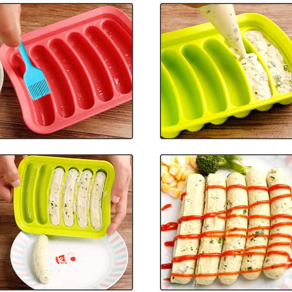 SausageMold, silikonski modelček za pripravo domačih hrenovk, klobas in drugih dobrot - Image 4
