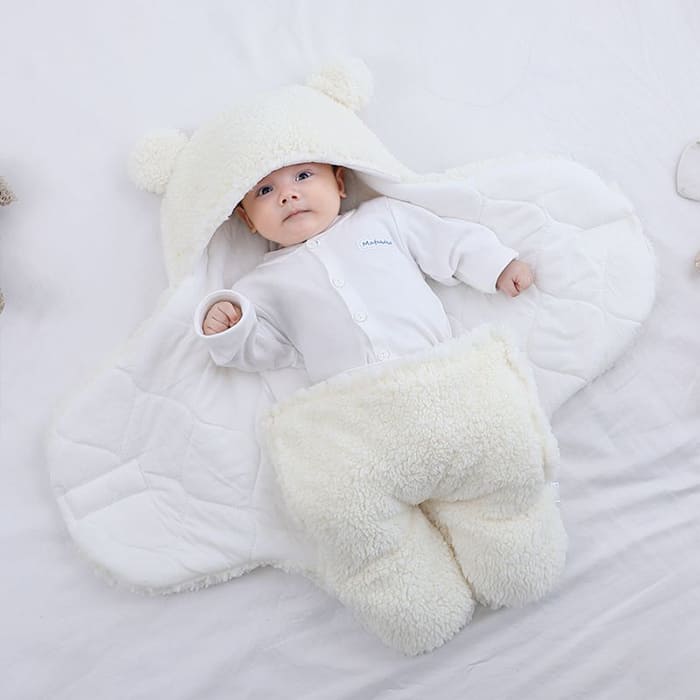 SleepyPolarBear, mehka spalna vreča za dojenčke v obliki polarnega medvedka - Image 3