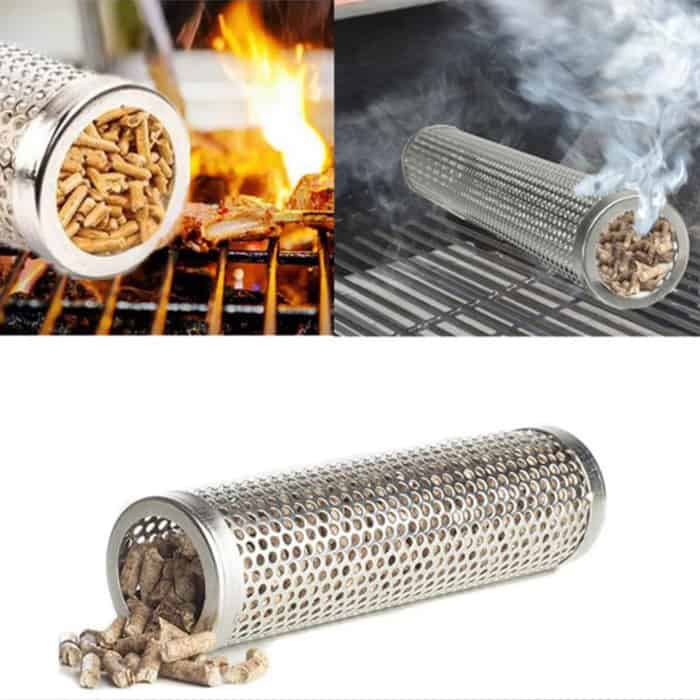 SmokeTube, tuba za lesene pelete za enakomerno dimljenje hrane na žaru - Image 11