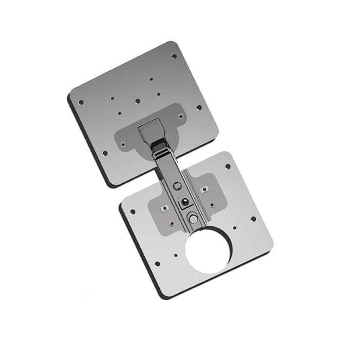 SteelHinge, plošča za popravilo uničenih tečajev (2 kom.) - Image 1