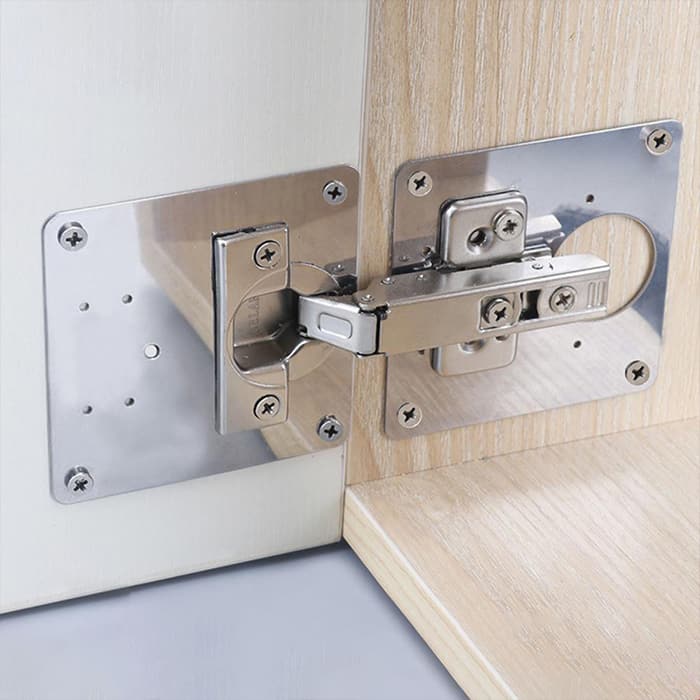 SteelHinge, plošča za popravilo uničenih tečajev (2 kom.) - Image 4