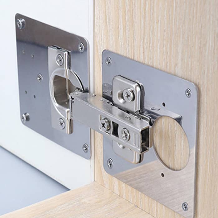 SteelHinge, plošča za popravilo uničenih tečajev (2 kom.) - Image 6