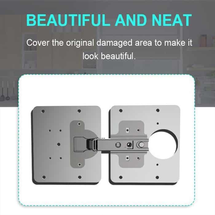 SteelHinge, plošča za popravilo uničenih tečajev (2 kom.) - Image 8