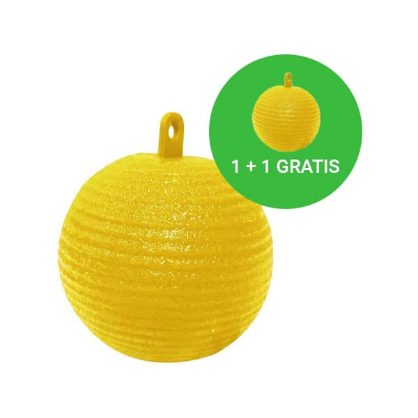 StickyTrap, nestrupena viseča past za muhe, komarje in ostali mrčes, 1 + 1 GRATIS - Image 2