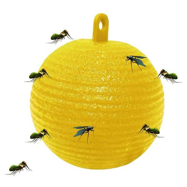 StickyTrap, nestrupena viseča past za muhe, komarje in ostali mrčes, 1 + 1 GRATIS - Image 3