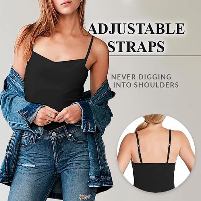 TankTop, majica z všitim nedrčkom - Image 2