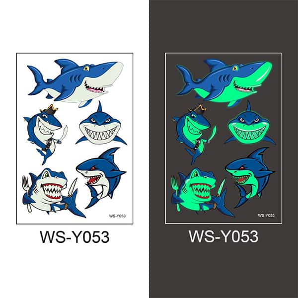 TattooStickers, začasni tatuji, ki se svetijo v temi (več kot 100 kom.) - Image 8