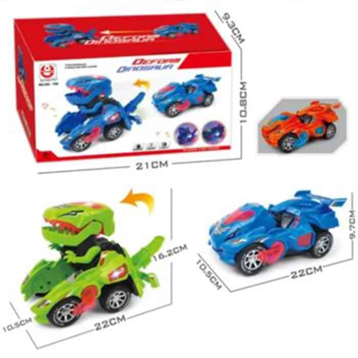 TransformerDino, avto-dinozaver, ki rjovi in predvaja glasbo s svetlobnimi učinki - Image 7