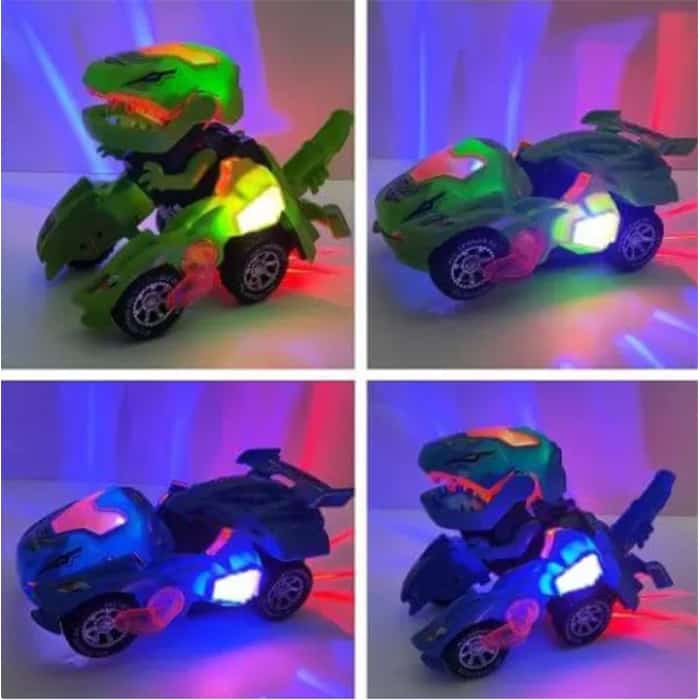 TransformerDino, avto-dinozaver, ki rjovi in predvaja glasbo s svetlobnimi učinki - Image 9