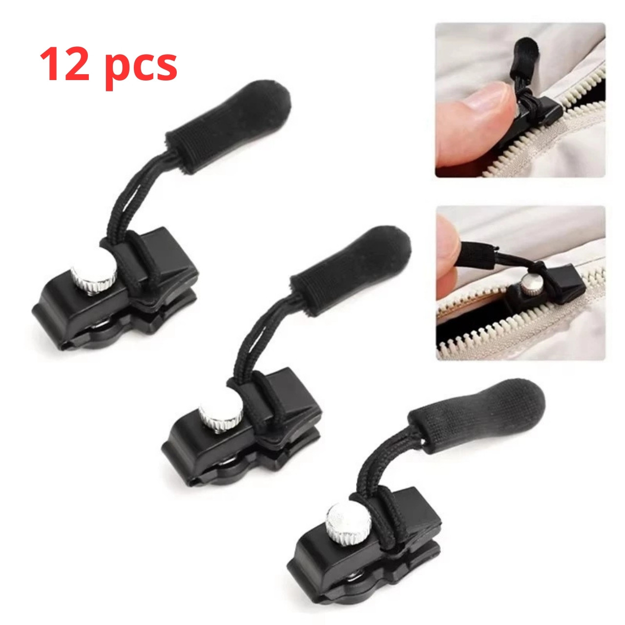 ZipFix, večnamenski komplet za popravilo zadrg (12 kosov) - Image 1