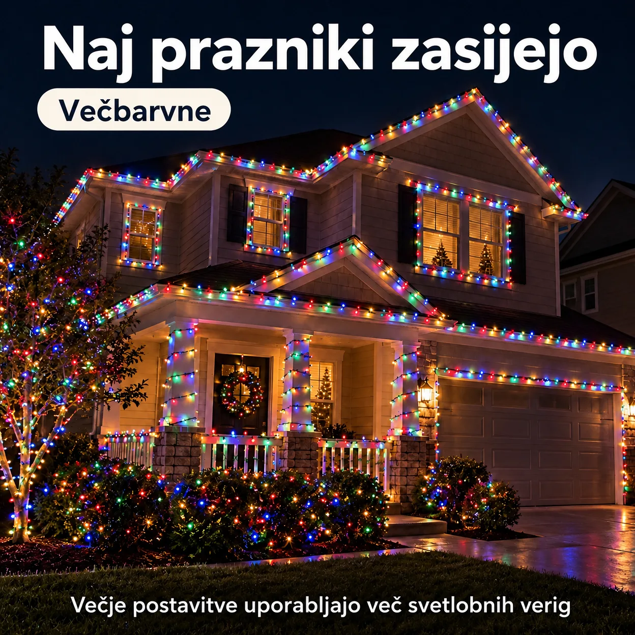 Praznična svetlobna veriga 50mLongLights - Image 4