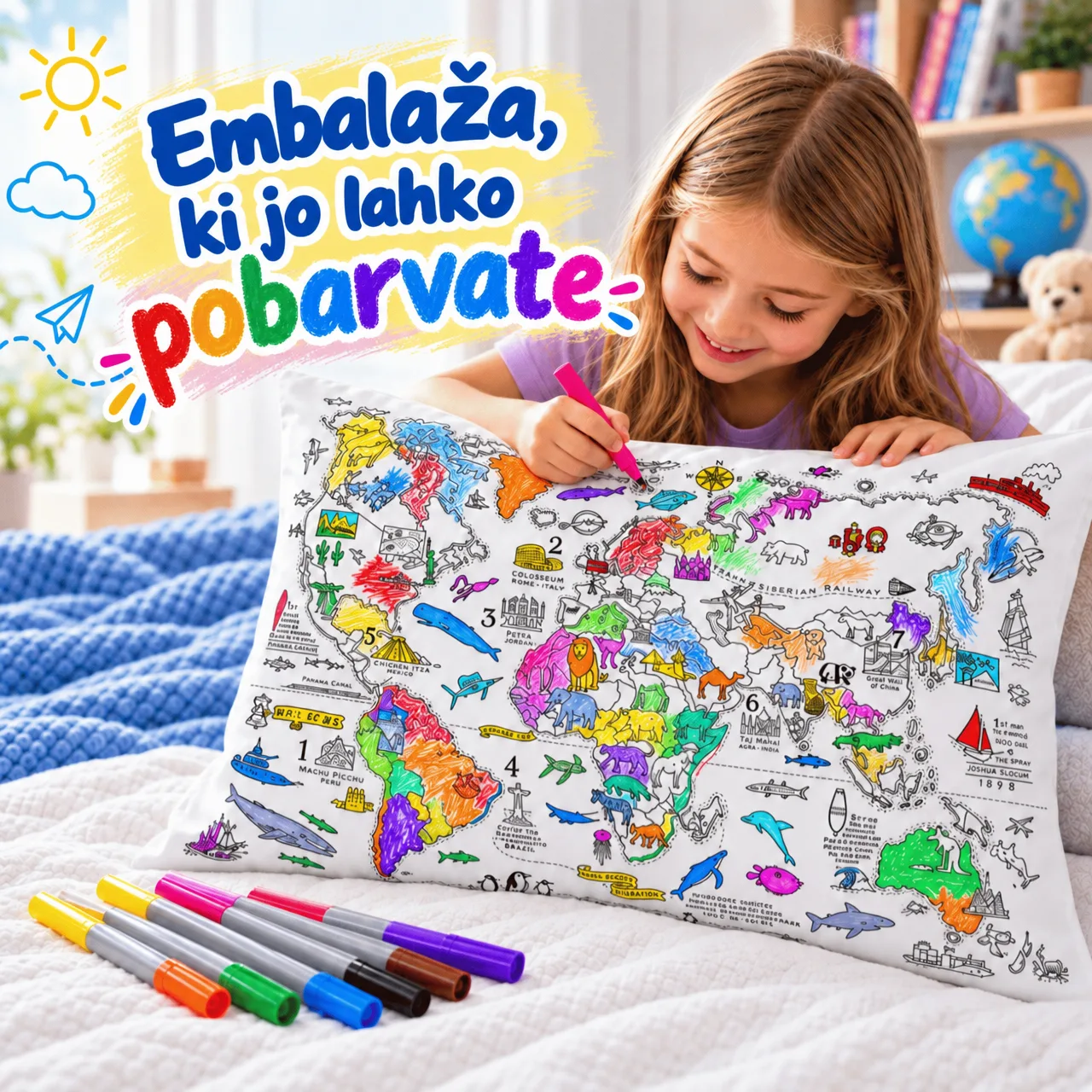 Prevleka, ki jo lahko pobarvate