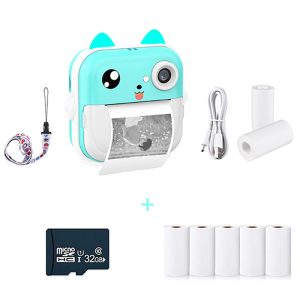 JumboPrintBundle, komplet s kamero za takojšnje tiskanje fotografij, 2 + 5 gratis rolami papirja, USB kablom, trakom za zapestje in Micro SD kartico