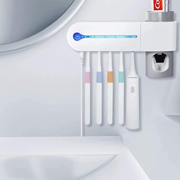 HygieneStar, 3v1 UV sterilizator, stojalo za zobne ščetke in dozirnik zobne paste