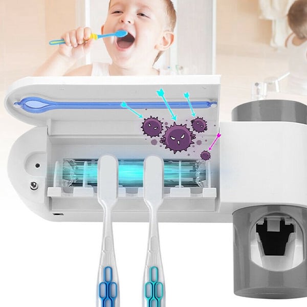 HygieneStar, 3v1 UV sterilizator, stojalo za zobne ščetke in dozirnik zobne paste