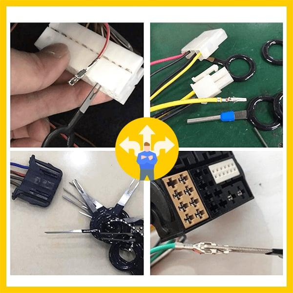 ProConnector, 11-delni kompet pripomočkov za odstranjevanje žic iz konektorjev