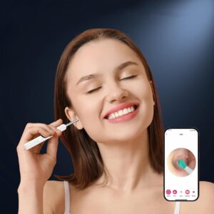EarStick, pripomoček za čiščenje ušesnega masla s kamero