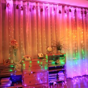 ColorfulCurtain, svetlobna zavesa s 300 barvnimi LED lučkami