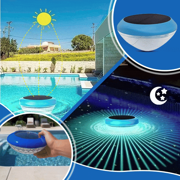 Solarna luč za bazen ali ribnik, POOLSOLAR (1+1 GRATIS )