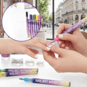 Komplet barvnih pisal za poslikavo nohtov, ArtNails