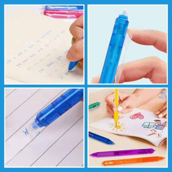 Gel pisala z radirko, ERASABLE (1+1 GRATIS )